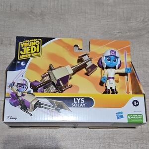 Hasbro 🎁  Star Wars Young Jedi Adventures Lys Solay Toy
